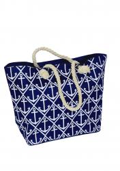 Сумка пляжная "Якоря" (52х36х19см) 60 шт/упак У-875 - фото 2